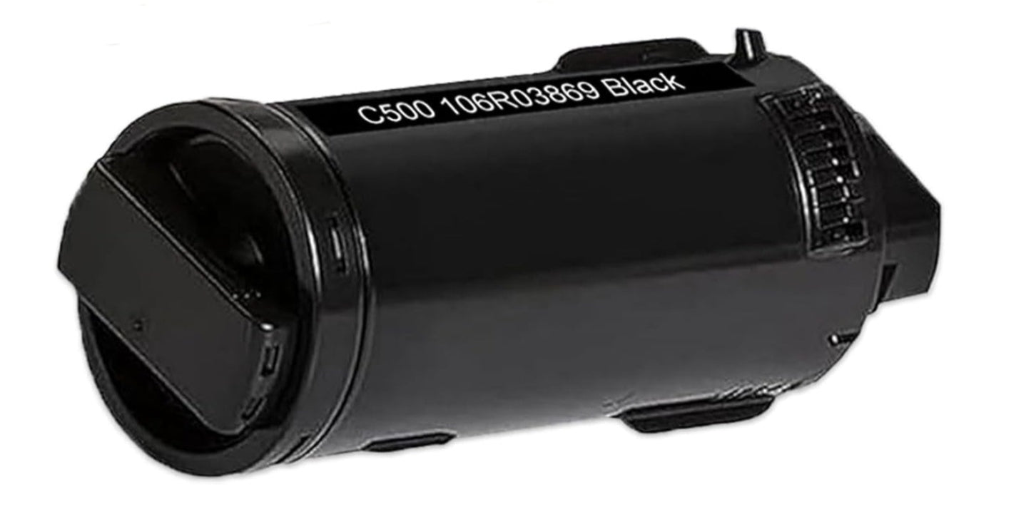 Black toner 106R03869 compatible for Xerox Versalink C500 HY C505 HY, 12100 pages.