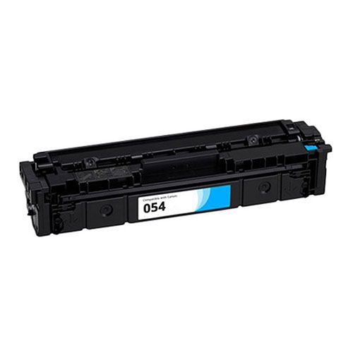 Canon 054 Cyan compatible toner cartridge for imageCLASS printers.