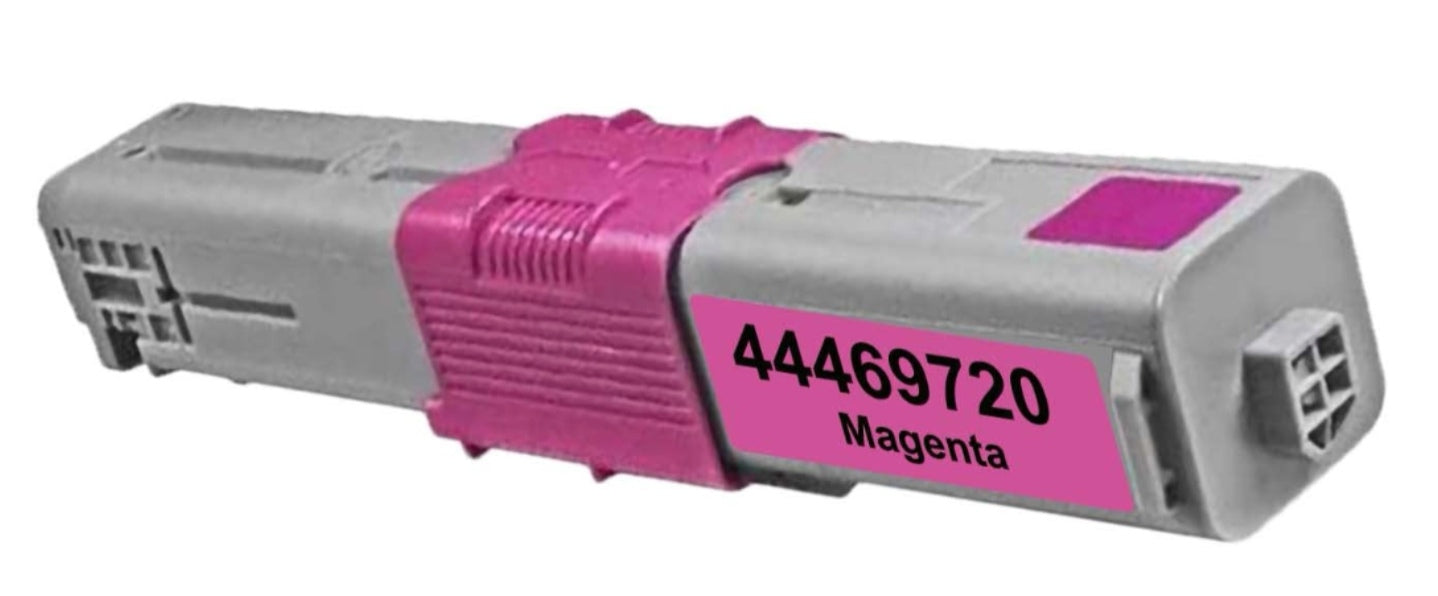 Magenta toner 44469720 (Type C17) compatible for Oki Data C530, C531, MC561, MC562, MC890, MC950 C17 HY, 5000 pages.