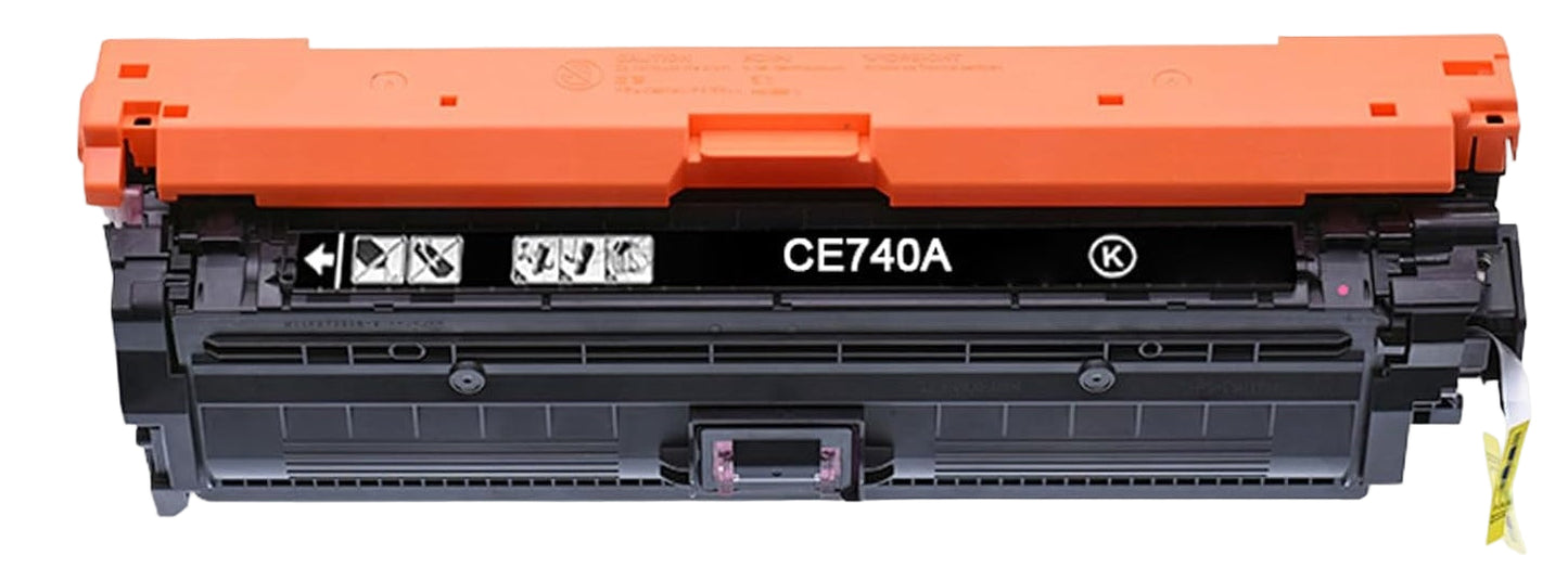 CE740A (307A) Black toner compatible with HP Color LaserJet Pro CP5225, 7,000 pages, crisp text, and reliable performance.