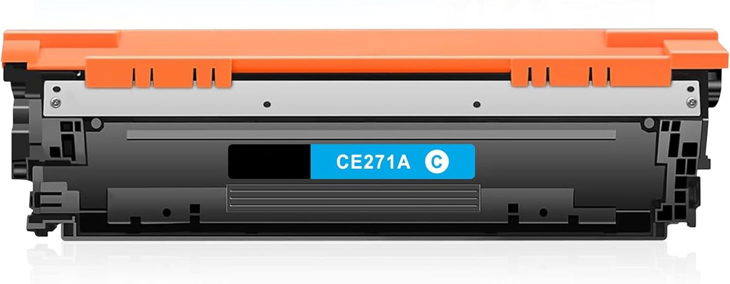 CE271A (650A) cyan toner for HP Color LaserJet CP5525, 13,000 pages