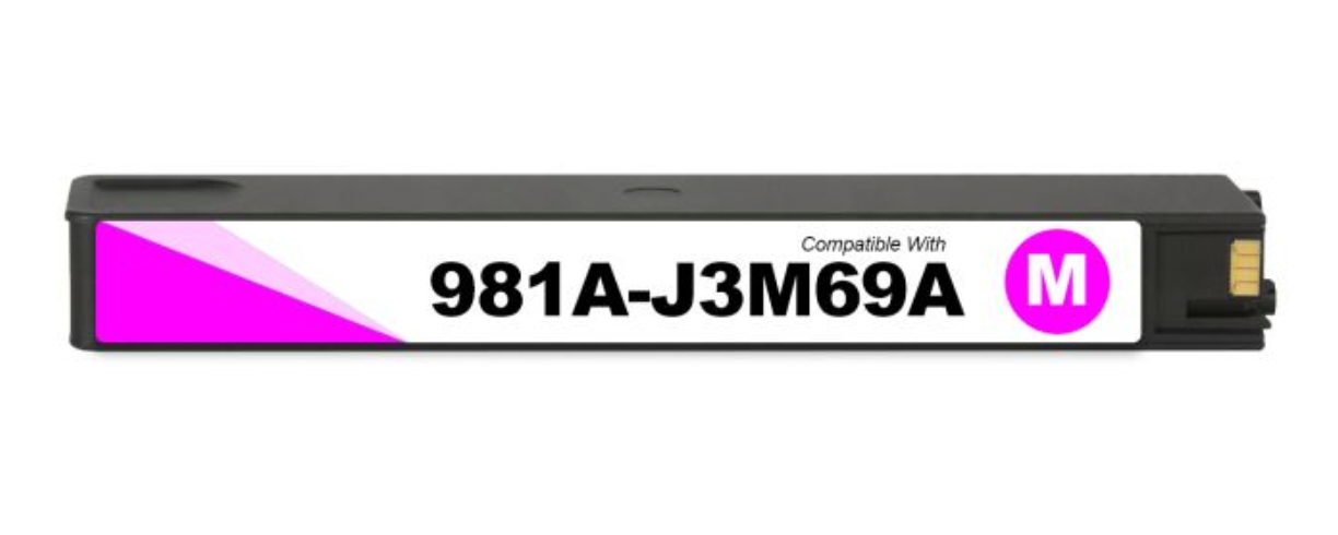 981A magenta compatible ink cartridge for HP Enterprise printers.