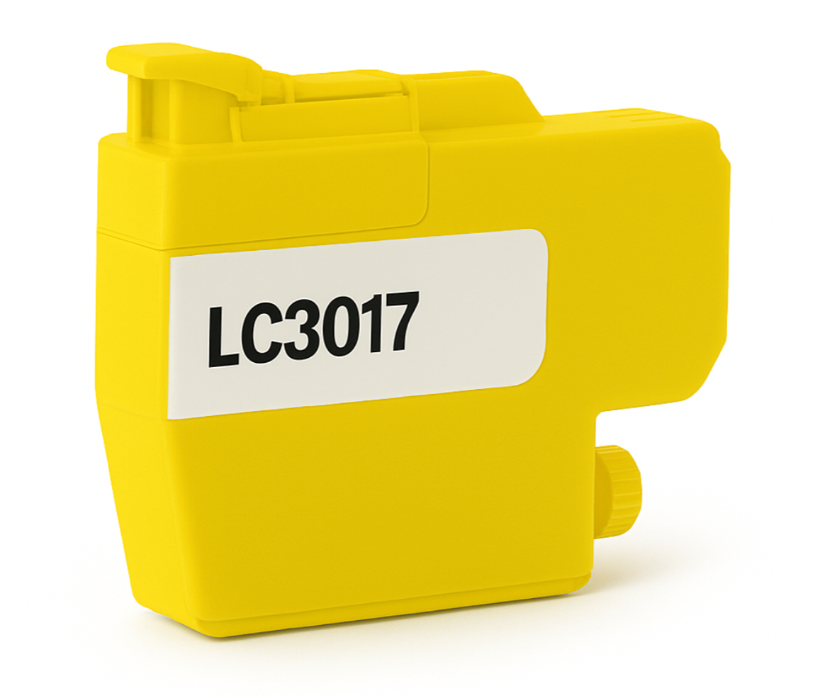 Brother LC3017 Yellow Ink Cartridge – Replacement for MFC-J5330, J5335, J5730, J6530, J6930 Printers, Up to 550 Pages