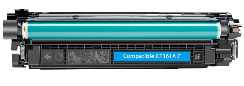 Compatible HP CF361A (508A) Cyan Toner Cartridge