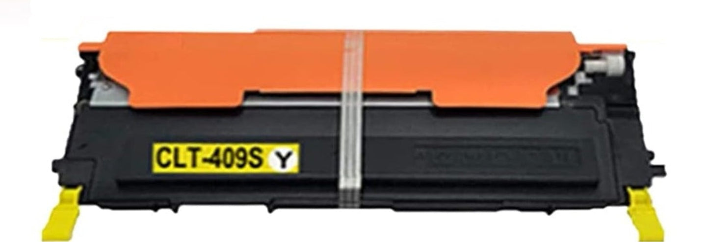 CLT-409S Yellow compatible toner for Samsung CLP-310, CLP-315, CLP-315W, CLX-3170, CLX-3175FN, CLX-3175FW, 1,000 pages.