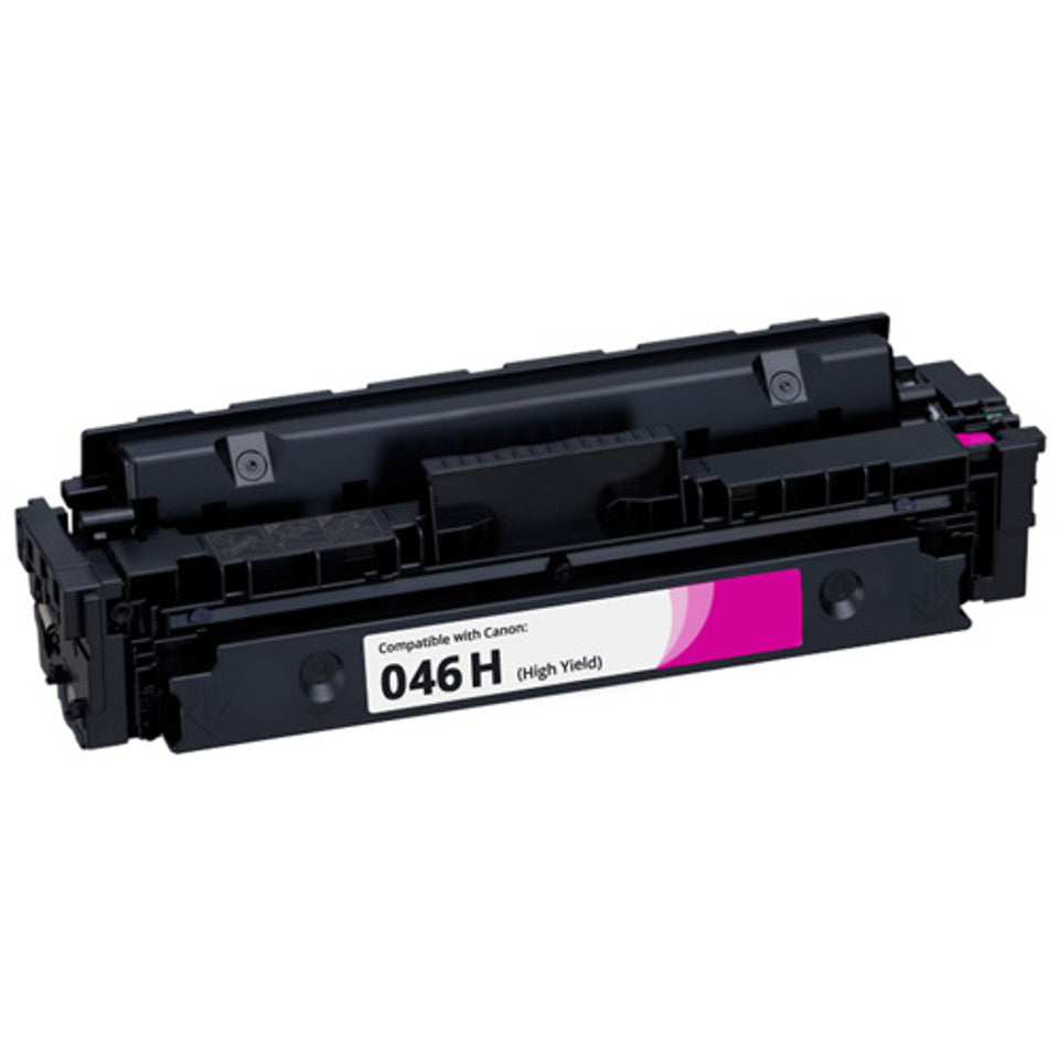 Compatible Canon 046H Magenta High-Yield Toner Cartridge – 5,000 pages for imageCLASS LBP654, MF731, MF735.