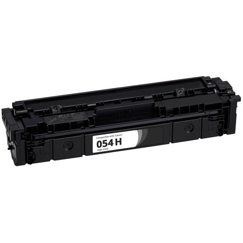 Compatible Canon 054H Black Toner Cartridge – high-yield 3,100-page replacement for ImageClass 622CDW, 641CW, 642CDW, 644CDW printers.