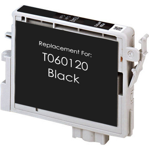 T060120 Black Compatible Epson Ink Cartridge, 550-page yield.
