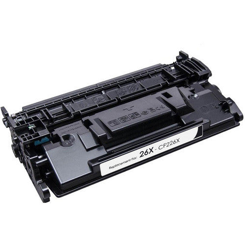 Compatible HP CF226X Black Toner Cartridge 9000 pages for LaserJet Pro M402DW, M426FDW, M402DN, M402N, M426FDN printers.