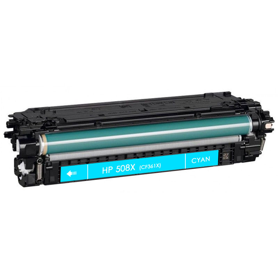 Compatible HP CF361X (508X) Cyan Toner Cartridge