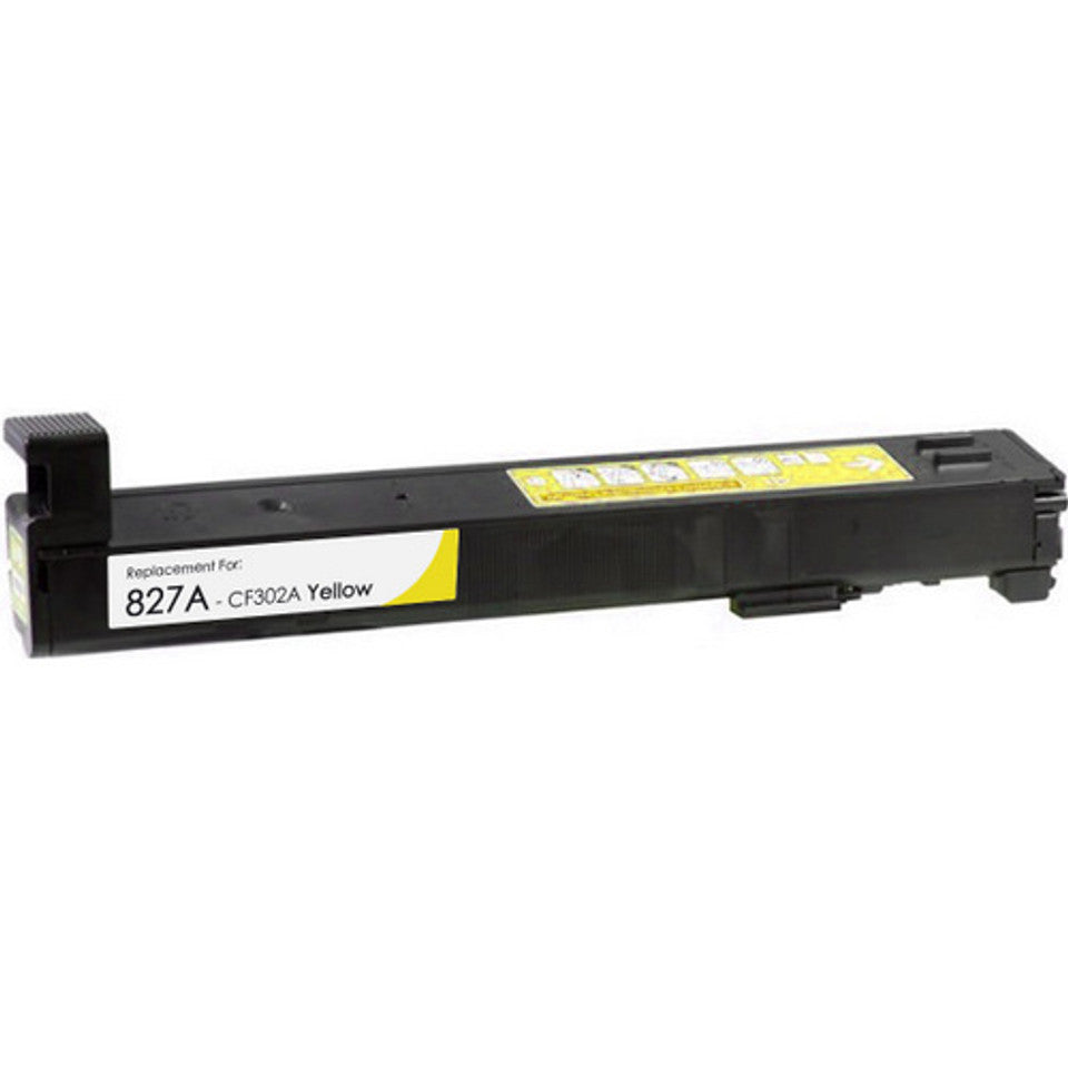 Compatible HP CF302A (827A) Yellow Toner Cartridge