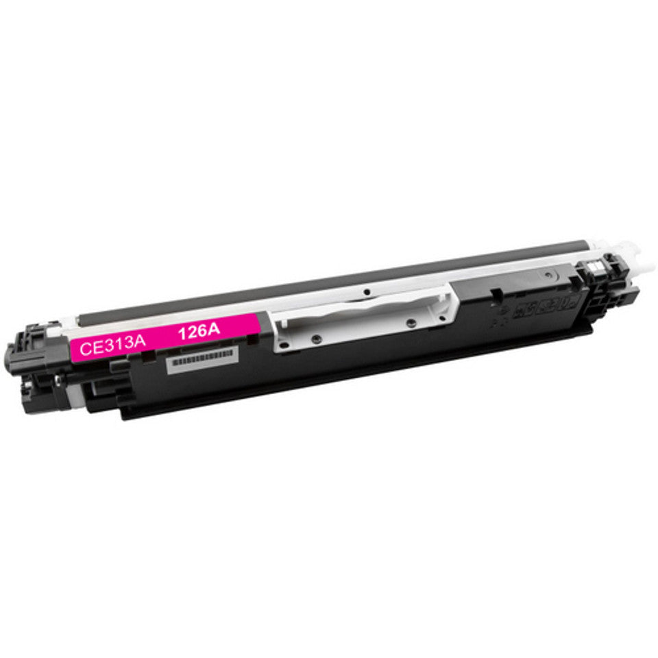 CE313A (126A) Magenta toner compatible with HP Color LaserJet CP1025, 1,000 pages, vibrant magenta prints and reliable performance.