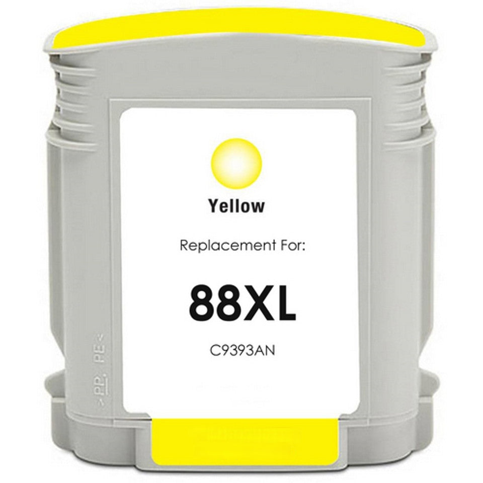 Ink Cartridge 88XL Yellow Compatible for HP OfficeJet Printers 1700 Pages