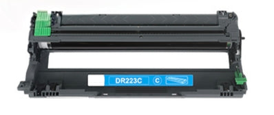 Compatible Brother DR223 cyan drum unit replacement, high-yield 18,000 pages for HL-L3210, L3230, L3270, L3290, L3710, L3750, and L3770 printers.