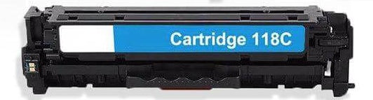 Canon CRG-118/718 Cyan compatible toner cartridge.