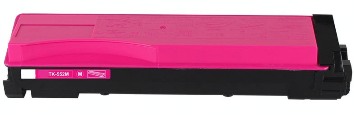 TK-552 magenta compatible toner for Kyocera FS-C5200 and FS-C5200DN, 6,000 pages.