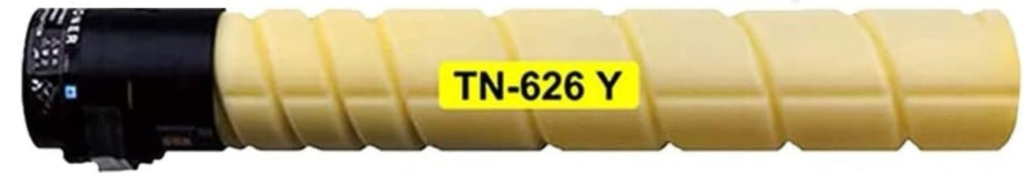 Konica Minolta TN626 Yellow Compatible Toner Cartridge