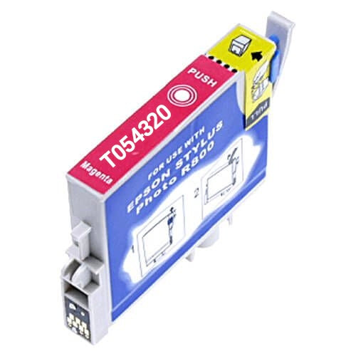 T054320 Magenta Compatible Epson Ink Cartridge, 400-page yield.