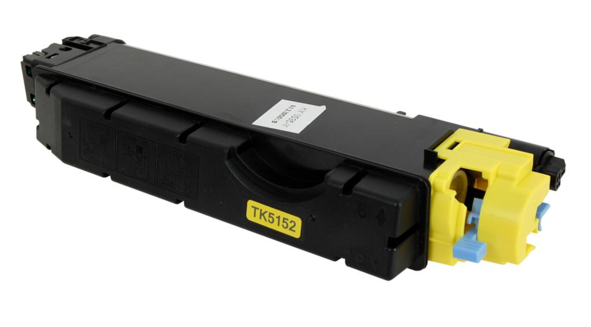 TK-5152 Yellow Compatible Toner Cartridge for Kyocera ECOSYS M6035CIDN, M6535CIDN, P6035CDN – 10,000-page high-yield yellow toner.