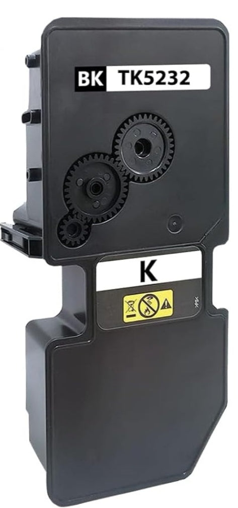 Compatible TK-5232 Black toner for Kyocera ECOSYS P5021cdn, P5021cdw, M5521cdn, M5521cdw.