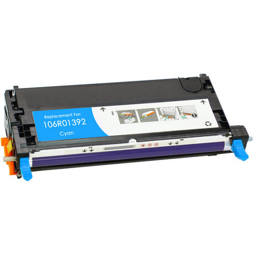 106R01392 Cyan Toner Cartridge compatible with Xerox Phaser 6280