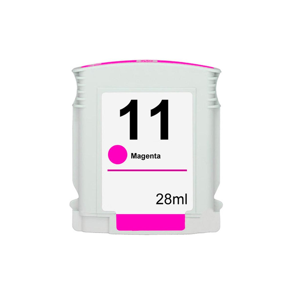 HP 11 magenta compatible ink cartridge, high-yield 1750 pages for INKJET 1000 and OFFICEJET 9100.