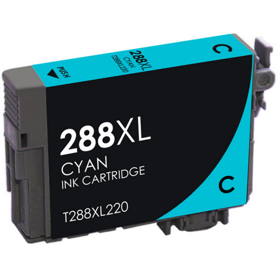 T288XL220 cyan high-yield ink for Epson XP-330, XP-430, XP-434