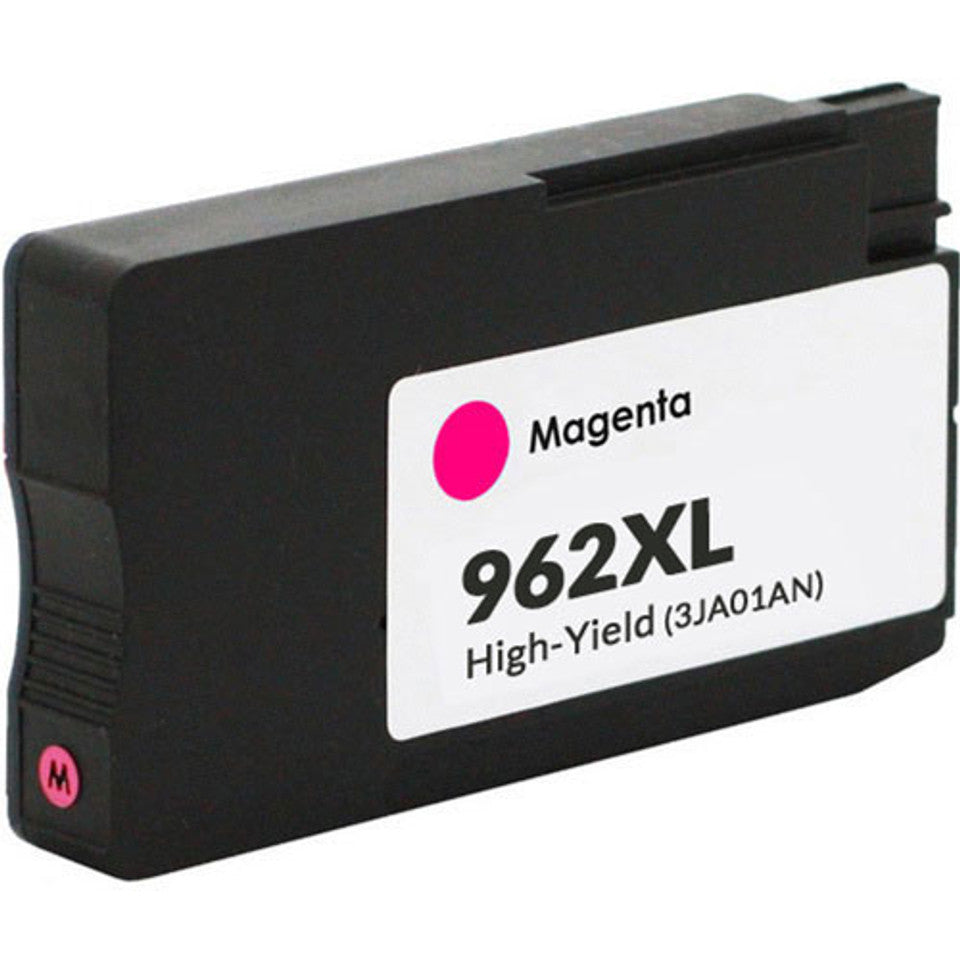 HP 962XL Magenta Compatible Ink Cartridge – high-yield 1600 pages for OfficeJet Pro 9025 printer.