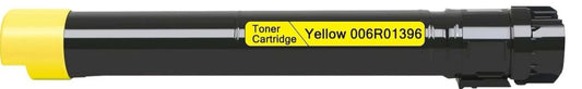 Yellow toner 006R01396 compatible with Xerox WorkCentre 7425, 7428, and 7435 Series printers, delivering vibrant color and up to 15,000 pages.