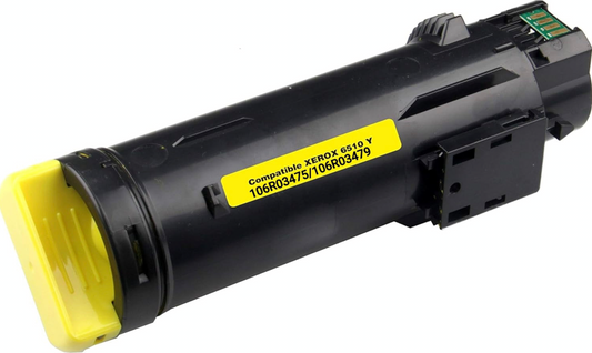 106R03475/106R03479 Yellow Toner Cartridge compatible with Xerox Phaser 6510 and WorkCentre 6515