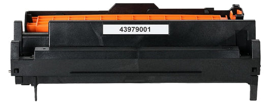 Black drum unit 43979001 compatible for Oki Data B410, B420, B430, MB460 MFP, MB470 MFP, MB480 MFP, 25000 pages.