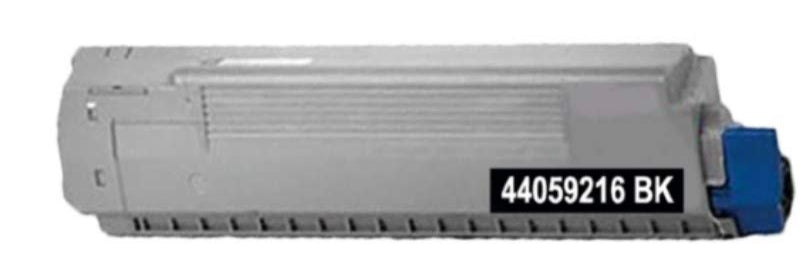 44059216 Black Toner Cartridge compatible with Oki Data MC860 printer