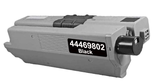 Black toner 44469802 (Type C17) compatible for Oki Data C530, C531, MC561, MC562, MC890, MC950 C17 HY, 5000 pages.