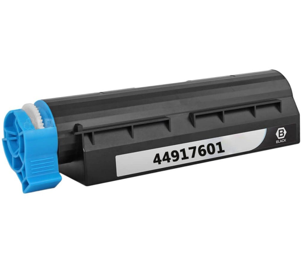 Black toner 44917601 compatible for Oki Data B431D, B431DN, MB491, MB491 MFP, MB491+LP MFP, 12000 pages.