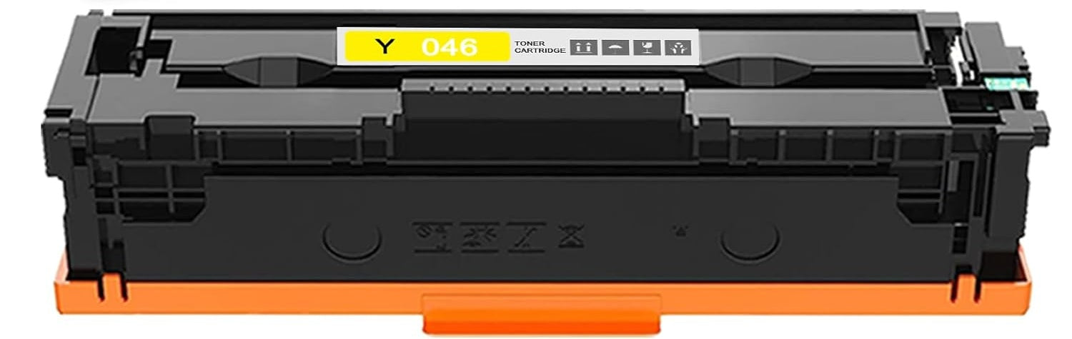 Compatible Canon 046 Yellow Toner Cartridge – 2,300 pages for imageCLASS LBP654, MF731, MF735.