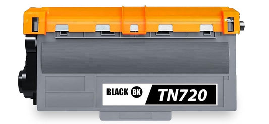 TN720 Black Compatible Toner Cartridge for Brother HL5450, HL5470, HL6180, MFC8510, MFC8710, MFC8910, MFC8950, DCP8110, DCP8150, DCP8155