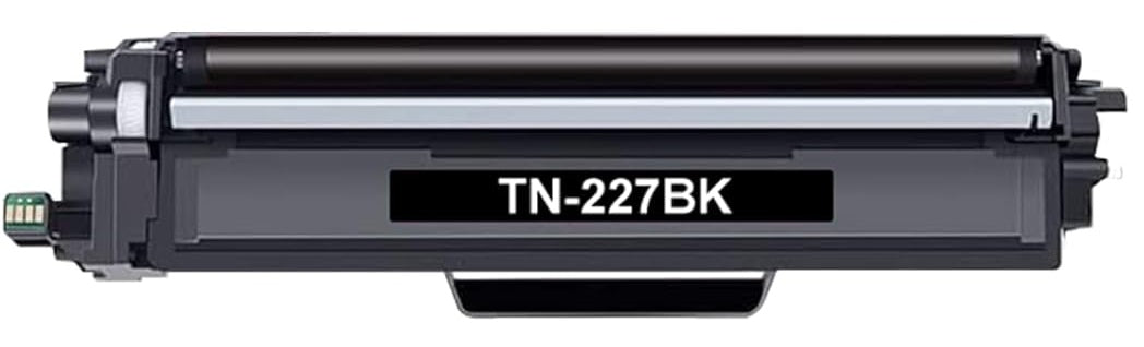 TN227 TN223 Black Compatible Toner for Brother HL-L3210, L3230, L3270, L3290, L3710, L3750, L3770 printers, yields 3,000 sharp black pages.