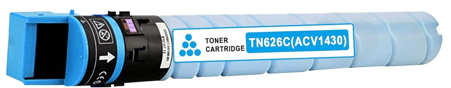 Konica Minolta TN626 Cyan Compatible Toner Cartridge