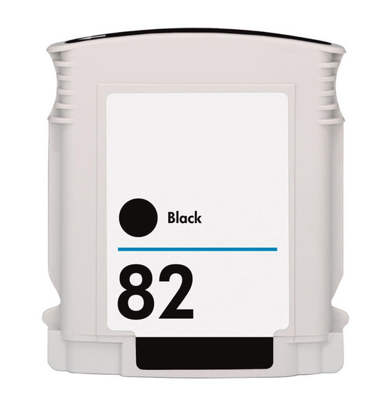 82 black compatible ink cartridge for HP DesignJet printers.