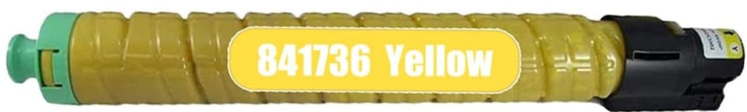 Compatible C02-841736 Yellow toner for Ricoh Aficio MPC3002, MPC3502, C4502/5502, C4002/5002 - 841647/841735.