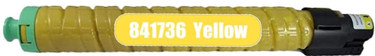 Compatible C02-841736 Yellow toner for Ricoh Aficio MPC3002, MPC3502, C4502/5502, C4002/5002 - 841647/841735.