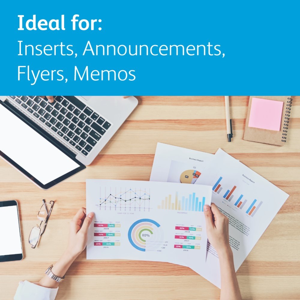 Xerox Vitality Multi-Use Printer & Copy Paper, White, Letter (8.5" x 11"), 5000 Sheets Per Case, 20 Lb, 92 Brightness, FSC Certified