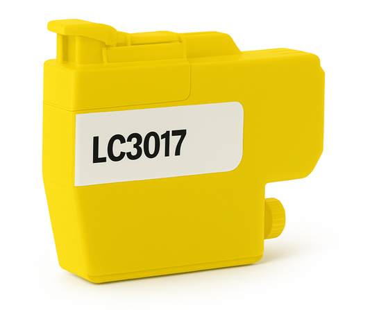 Brother LC3017 Yellow Ink Cartridge – Replacement for MFC-J5330, J5335, J5730, J6530, J6930 Printers, Up to 550 Pages