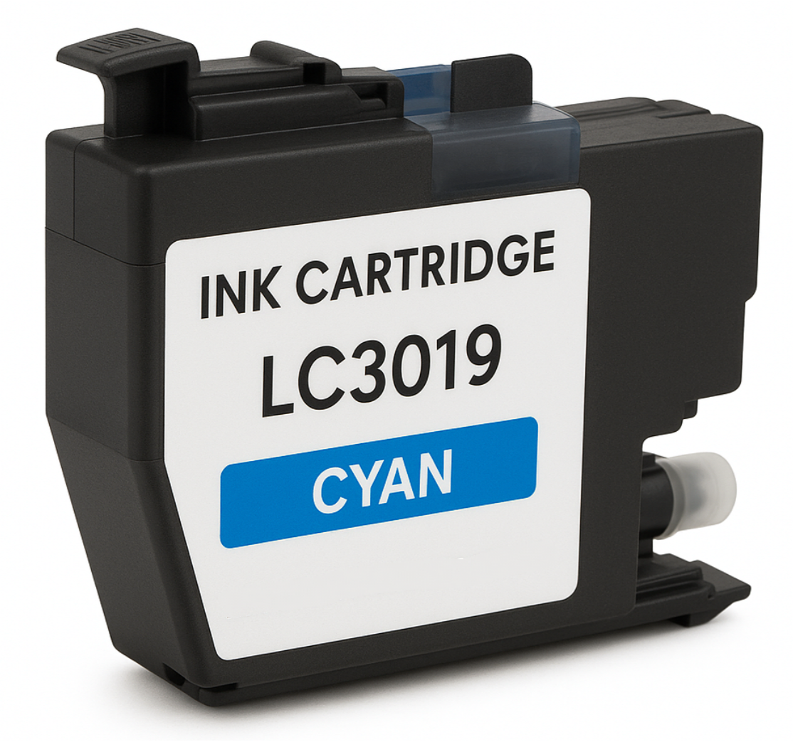 Brother LC3019 Cyan Ink Cartridge – High-Yield Replacement for MFC-J5330, J5335, J5730, J6530, J6930 Printers, Up to 1,500 Pages