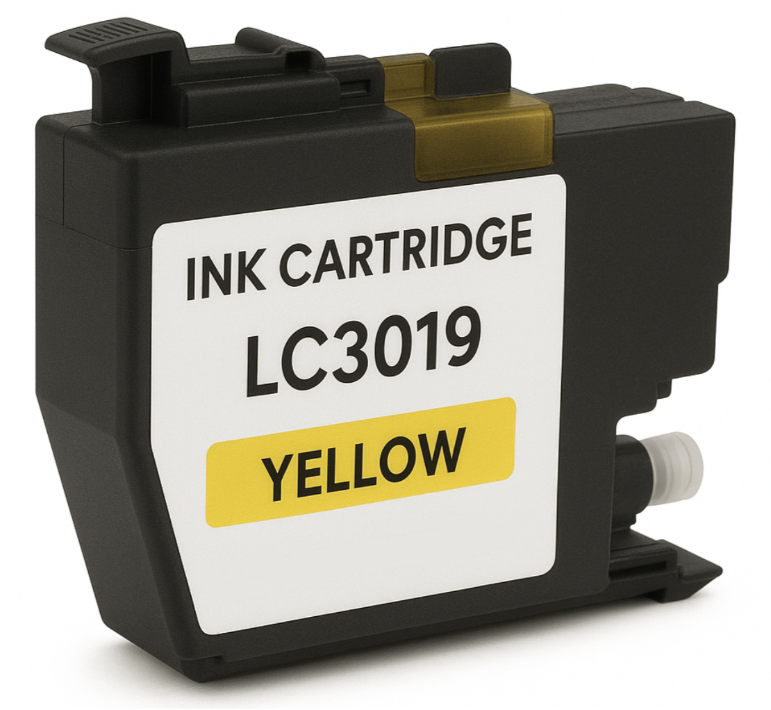 Brother LC3019 Yellow Ink Cartridge – High-Yield Replacement for MFC-J5330, J5335, J5730, J6530, J6930 Printers, Up to 1,500 Pages