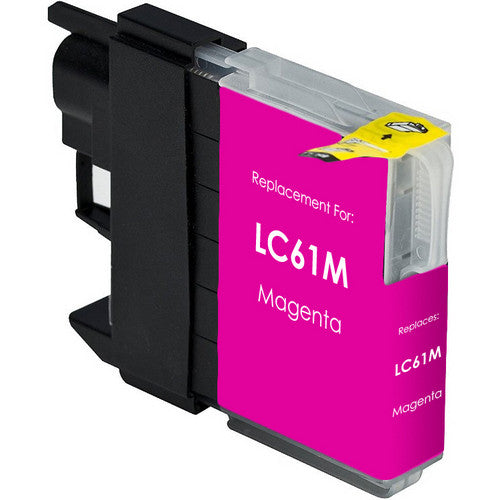 LC61/65 Magenta Ink Cartridge compatible with Brother MFC-5890, 5895, 6490, and 6890 printers