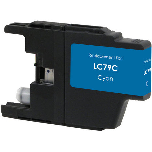 LC79 Cyan Ink Cartridge compatible with Brother MFC-J6510, J6710, J6910