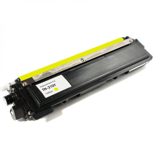 TN210 Yellow Toner Cartridge compatible with Brother MFC-9010CN, MFC-9120CN, MFC-9320CW, HL-3040CN, HL-3070CW – 1,400 pages yield