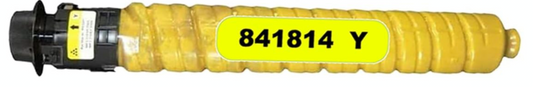 C03-841814 Yellow Compatible Toner Cartridge for Ricoh Aficio MPC3003, MPC3004, MPC3503, MPC3504 – 15,000-page high-yield yellow toner.