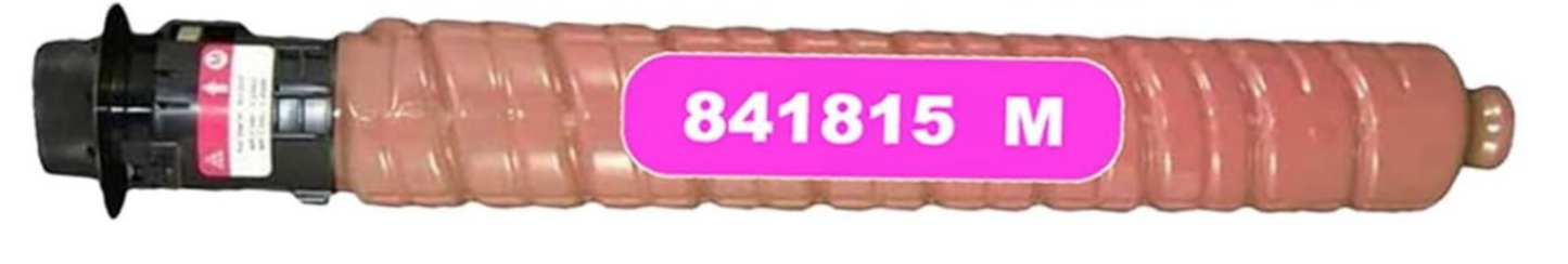C03-841815 Magenta Compatible Toner Cartridge for Ricoh Aficio MPC3003, MPC3004, MPC3503, MPC3504 – 15,000-page high-yield magenta toner.